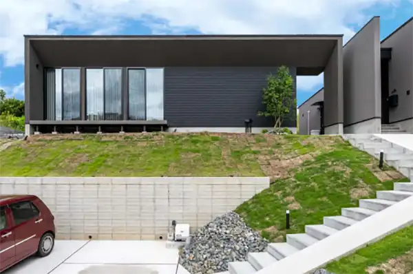 土地を入手し、敷地調査を行う